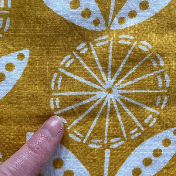 Boden sleeveless dress - Women's Size 6 - floral, geometric, sunflower yellow - Picture 12 of 14